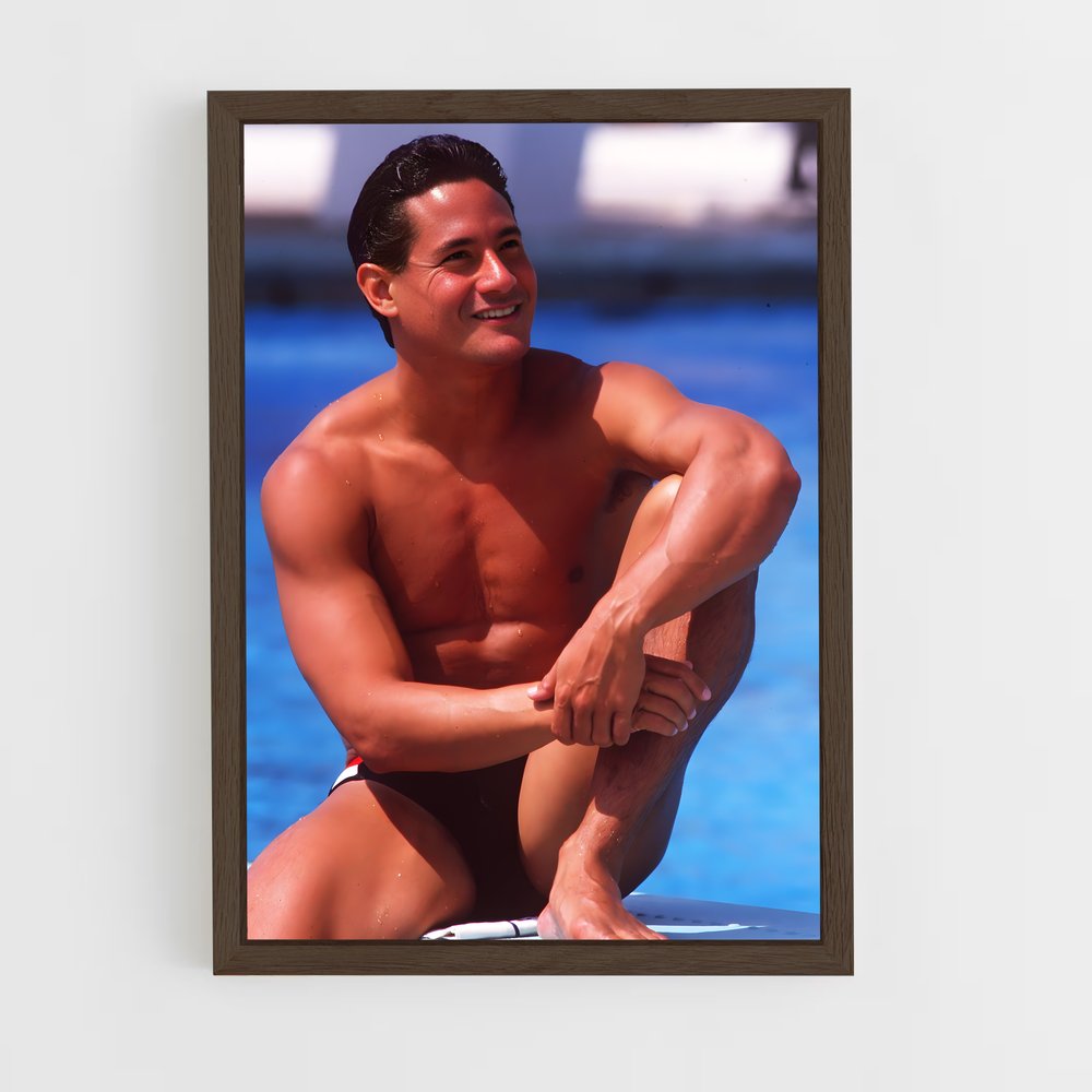 Poster Greg louganis – affiche Plongeon de falaise (vue 5)